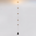 Sculptural Marble Base Floor Lamp