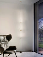 Sculptural Marble Base Floor Lamp