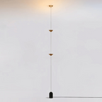 Sculptural Marble Base Floor Lamp