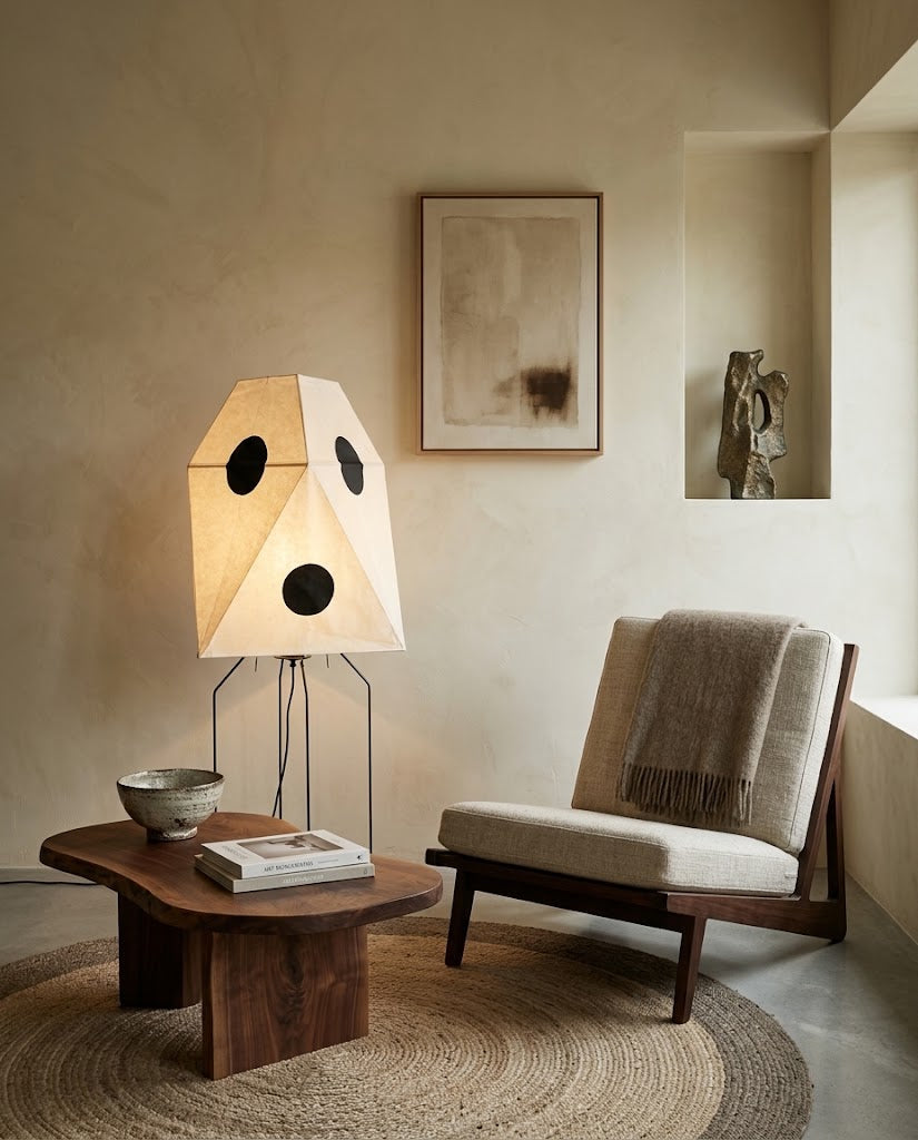 Akari UF3-Q Rice Paper Floor Lamp