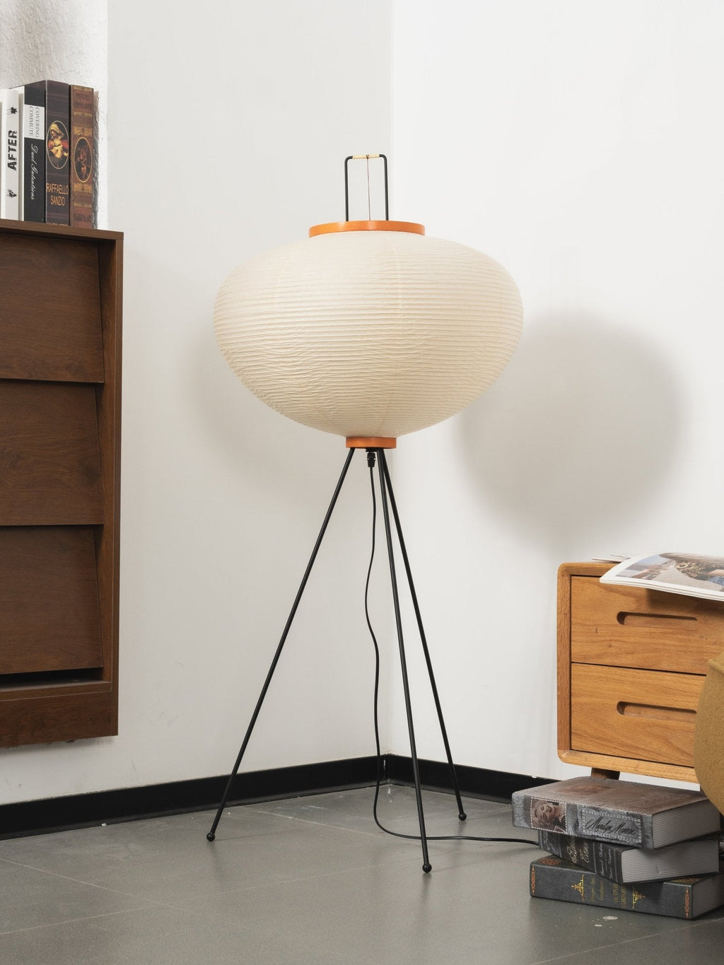 Akari 14A 10A Lantern Floor Lamp