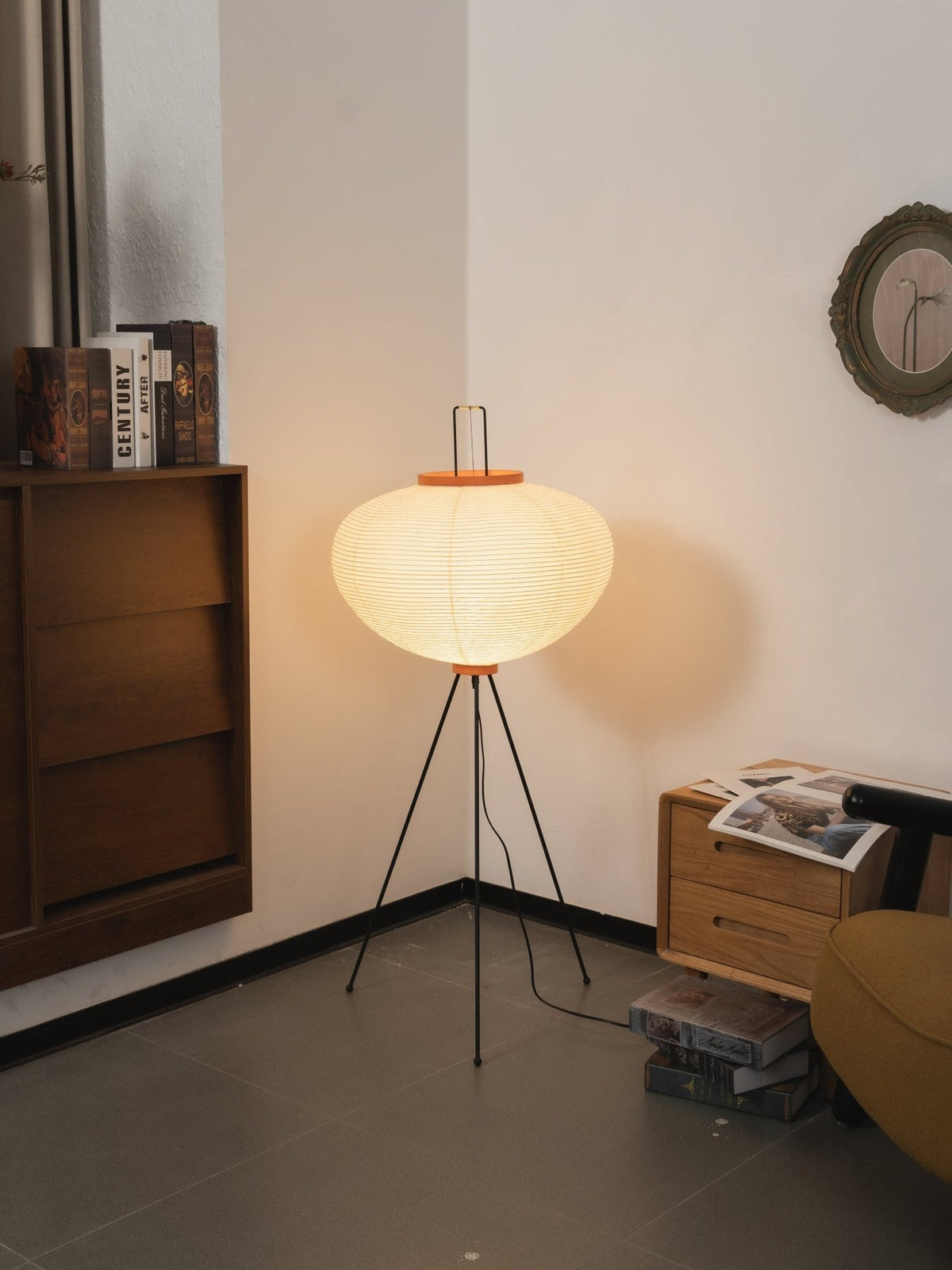 Akari 14A 10A Lantern Floor Lamp
