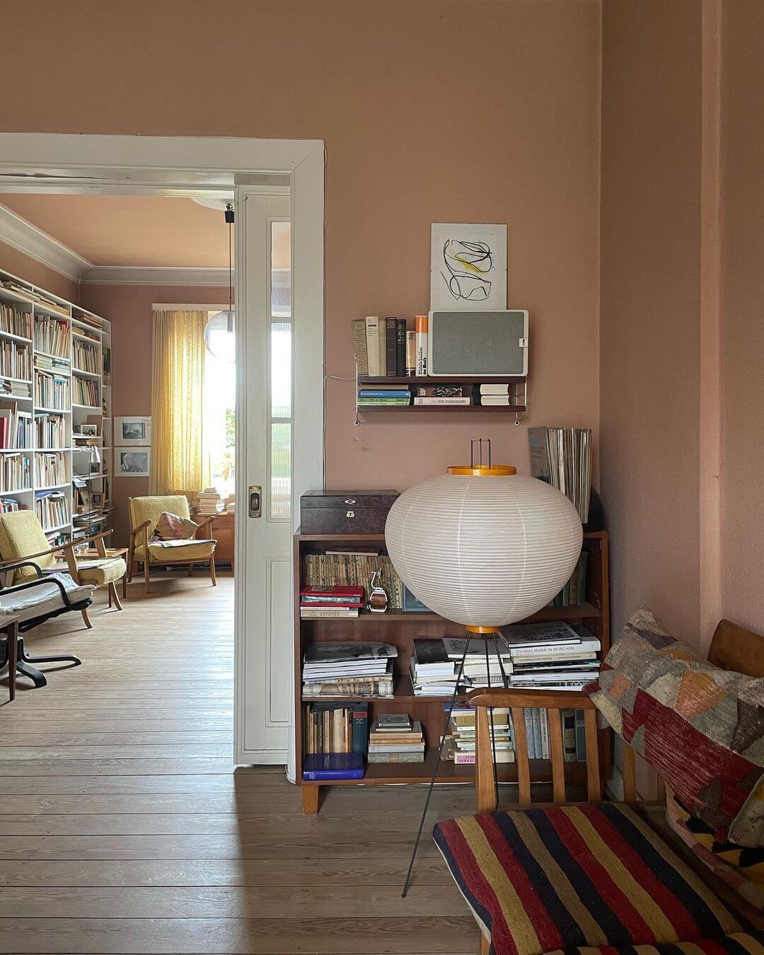 Akari 14A 10A Lantern Floor Lamp