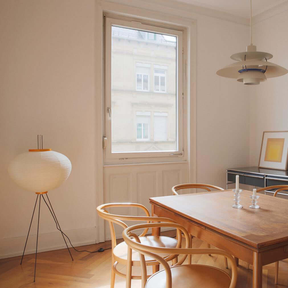 Akari 14A 10A Lantern Floor Lamp