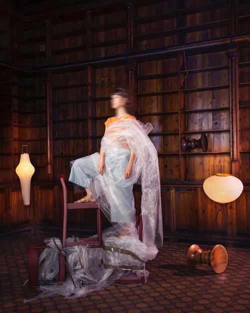 Akari 14A 10A Lantern Floor Lamp