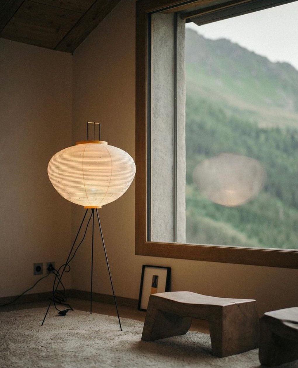 Akari 14A 10A Lantern Floor Lamp