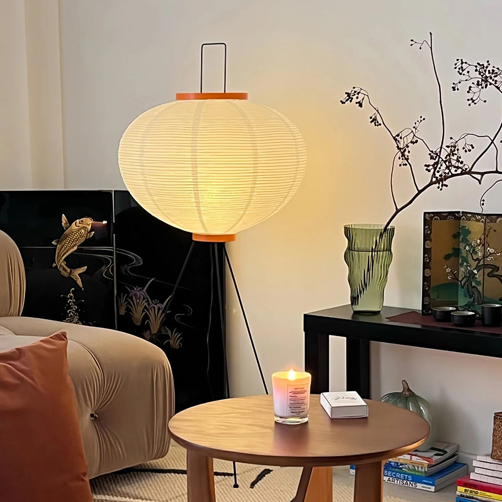 Akari 14A 10A Lantern Floor Lamp
