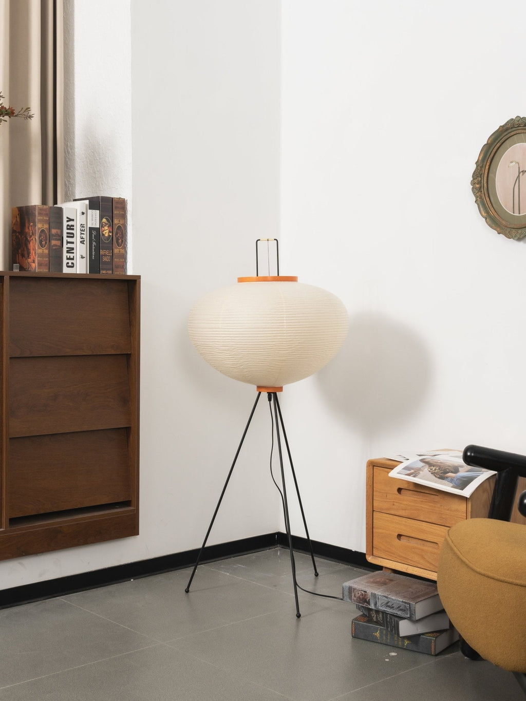 Akari 14A 10A Lantern Floor Lamp