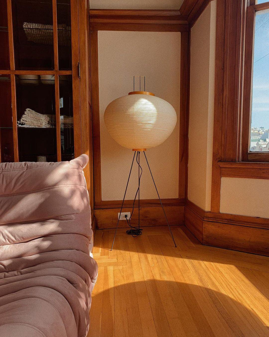 Akari 14A 10A Lantern Floor Lamp