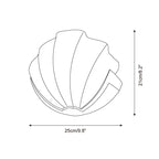 Seashell Glass Wall Lamp — product view 5