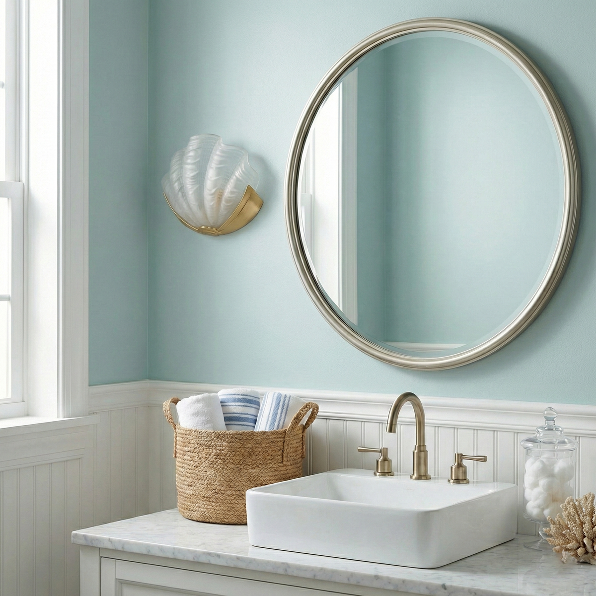 Seashell Glass Wall Lamp — product view 6