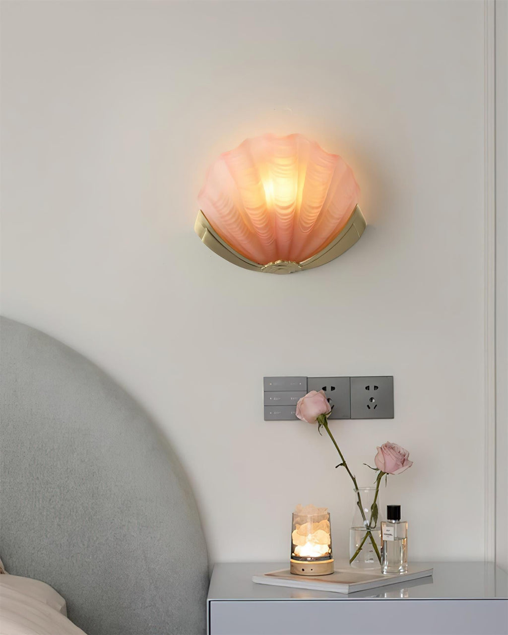 Seashell Glass Wall Lamp — product view 34