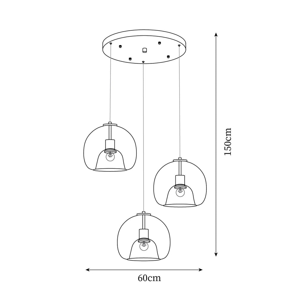 Sedona Glass Pendant Lamp — product view 6