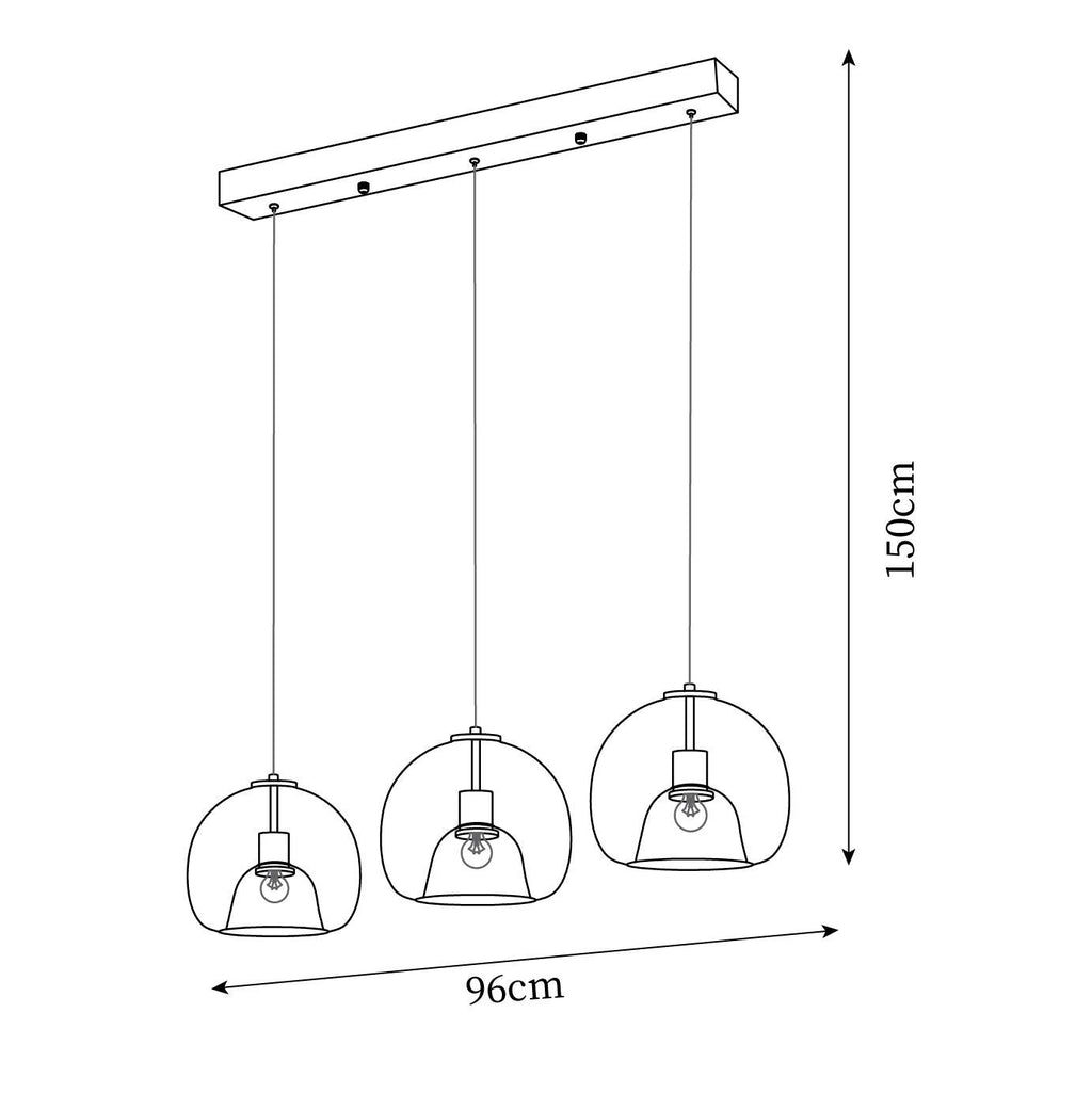 Sedona Glass Pendant Lamp — product view 7