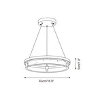 Selvino Travertine Chandelier — product view 5