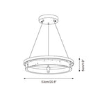 Selvino Travertine Chandelier — product view 6