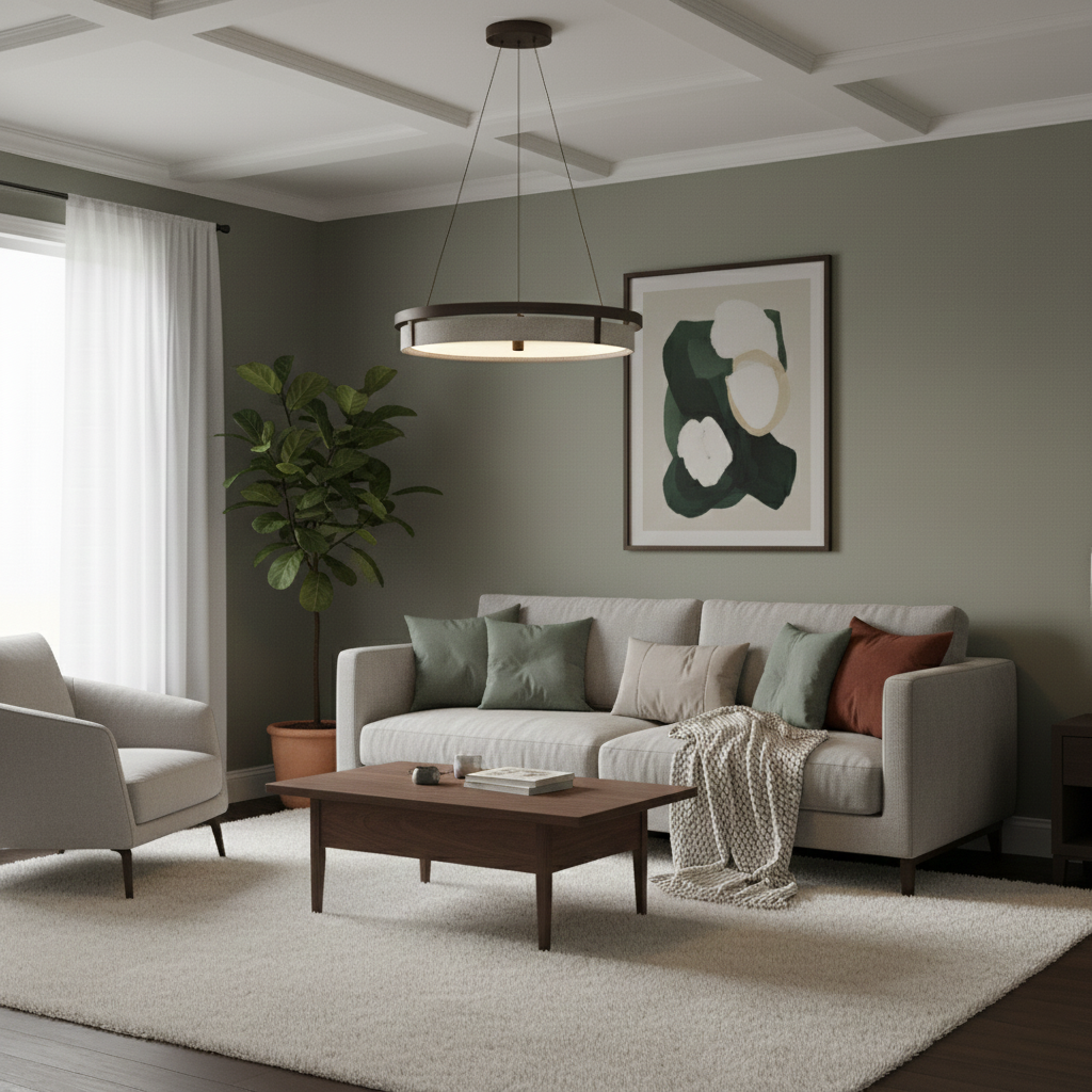 Selvino Travertine Chandelier — product view 11