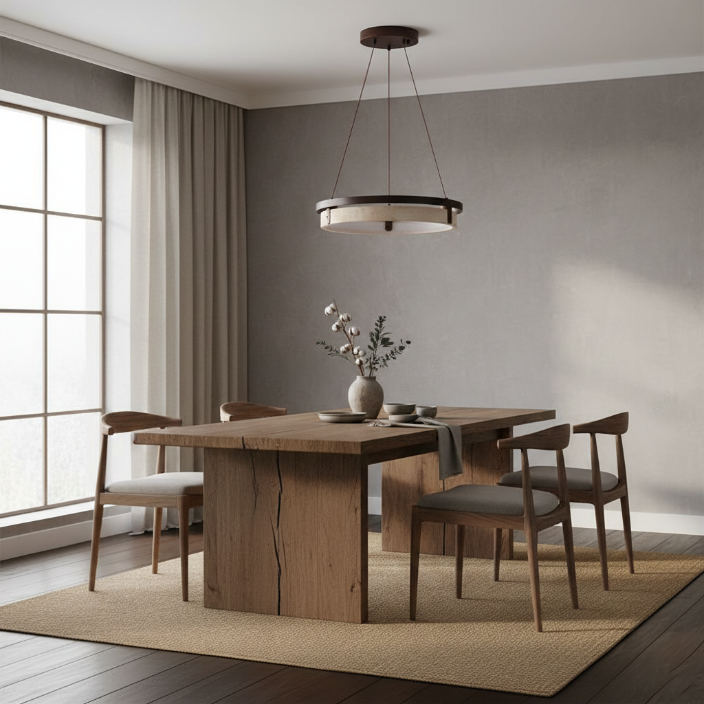 Selvino Travertine Chandelier — product view 10