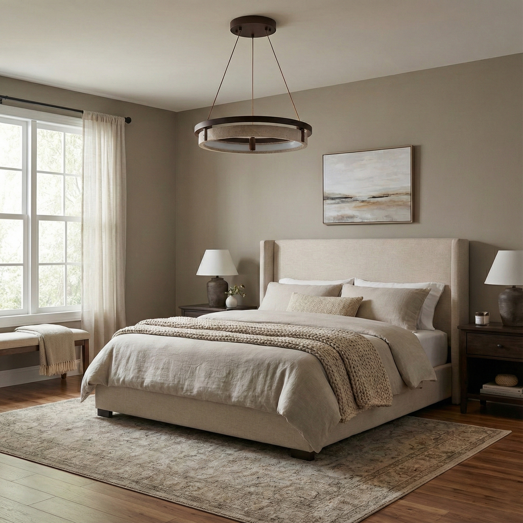 Selvino Travertine Chandelier — product view 17