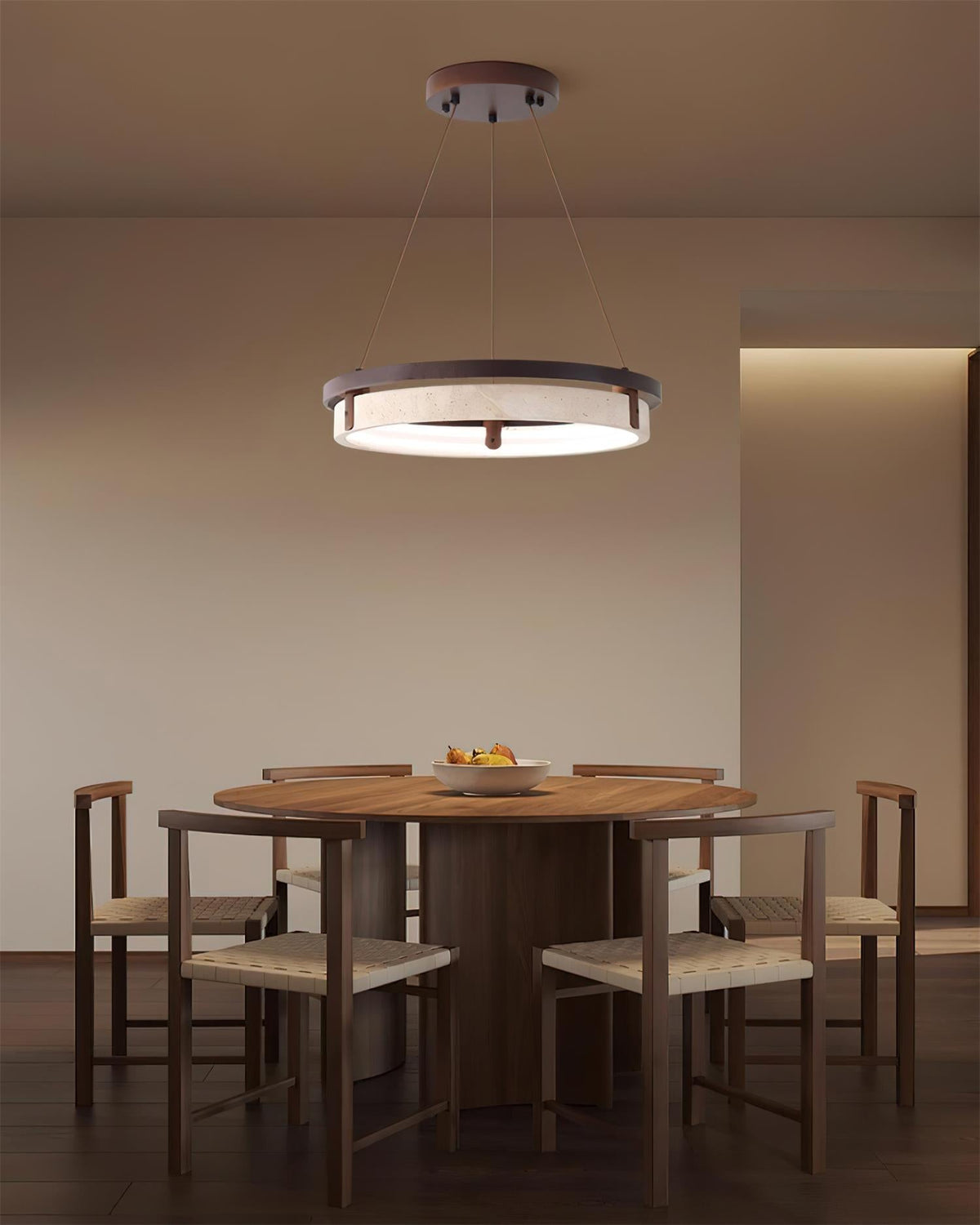 Selvino Travertine Chandelier — product view 19