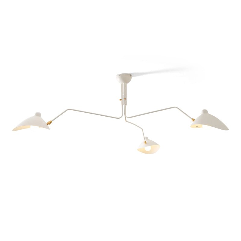Serge Mouille Multi-Arm Spider Ceiling Light