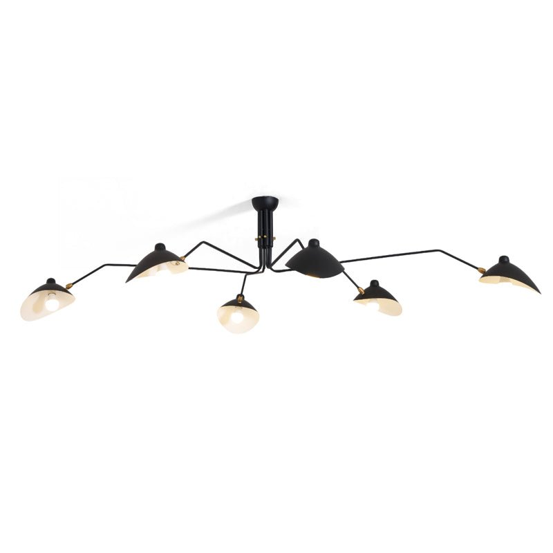 Serge Mouille Multi-Arm Spider Ceiling Light