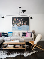 Serge Mouille Multi-Arm Spider Ceiling Light