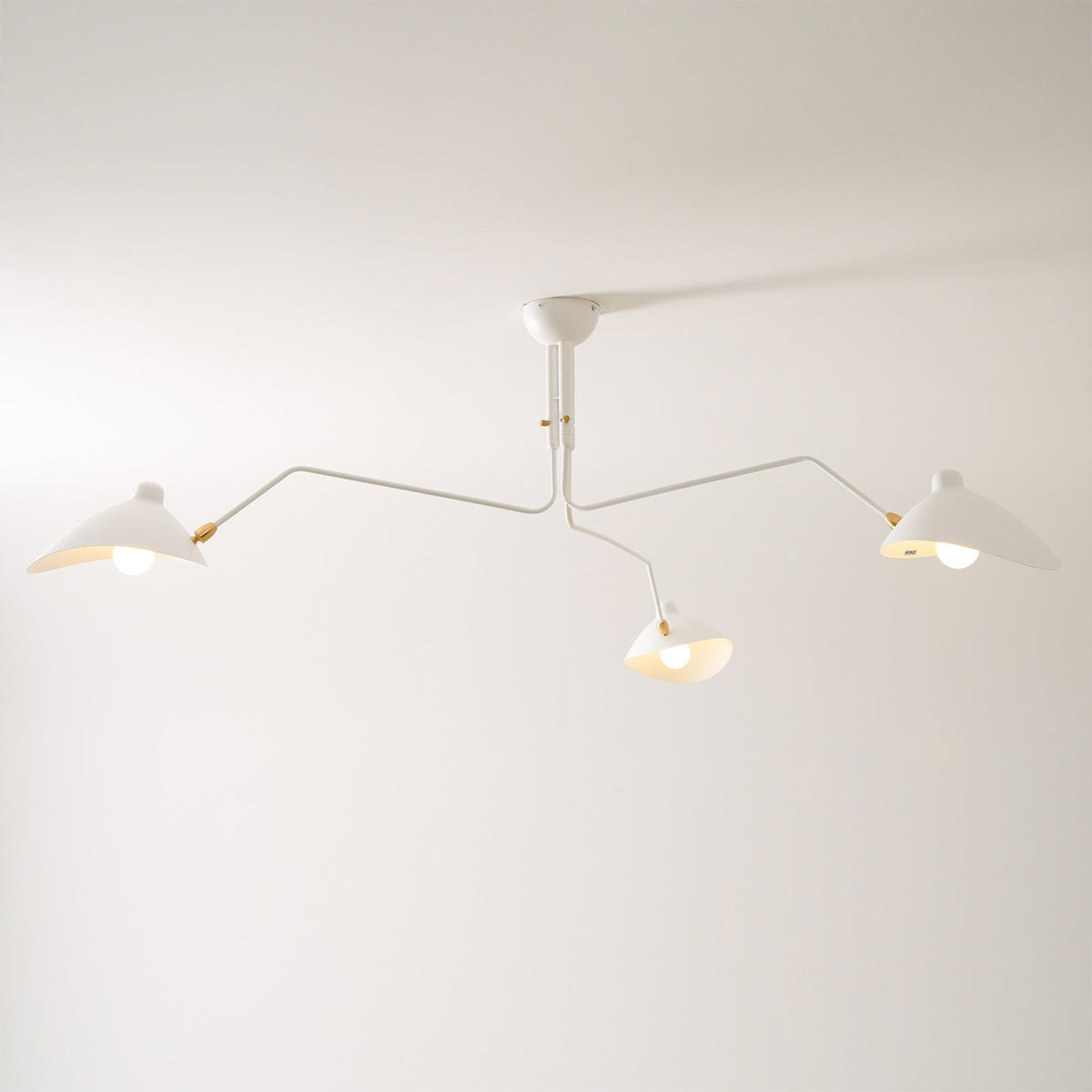 Serge Mouille Multi-Arm Spider Ceiling Light