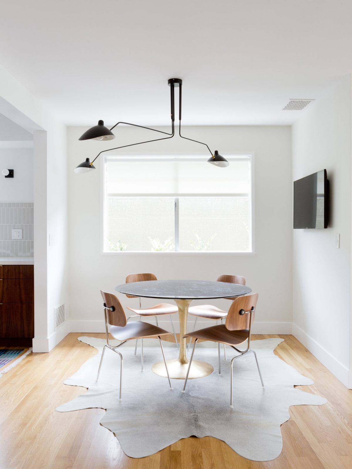 Serge Mouille Multi-Arm Spider Ceiling Light