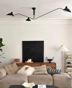 Serge Mouille Multi-Arm Spider Ceiling Light