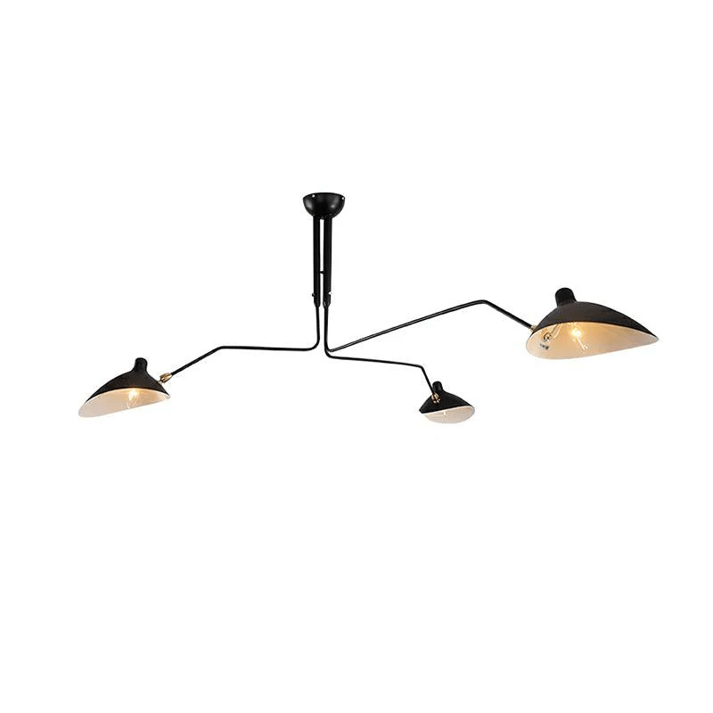 Serge Mouille Multi-Arm Spider Ceiling Light