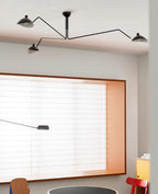 Serge Mouille Multi-Arm Spider Ceiling Light