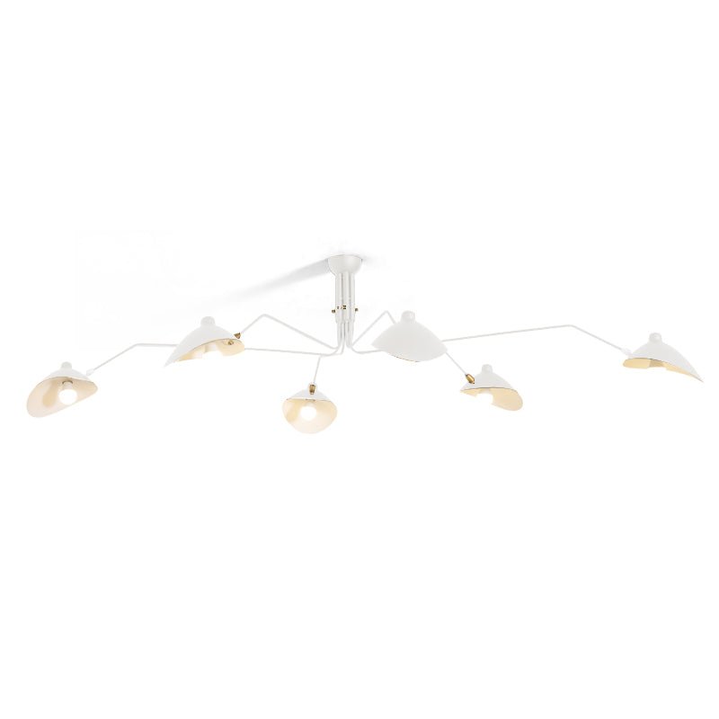 Serge Mouille Multi-Arm Spider Ceiling Light