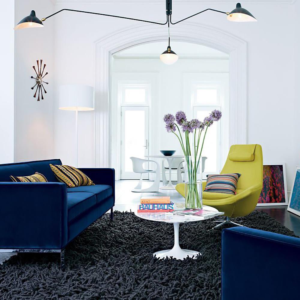 Serge Mouille Multi-Arm Spider Ceiling Light