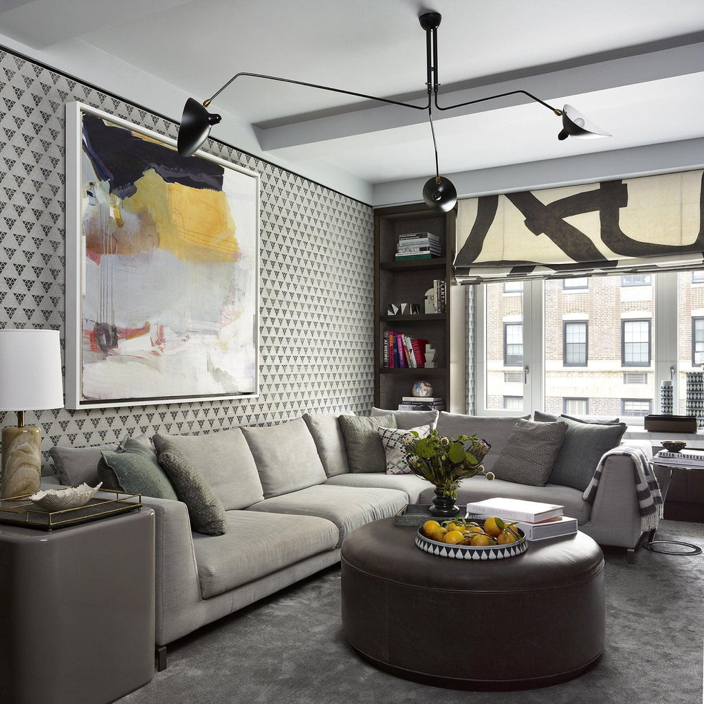 Serge Mouille Multi-Arm Spider Ceiling Light