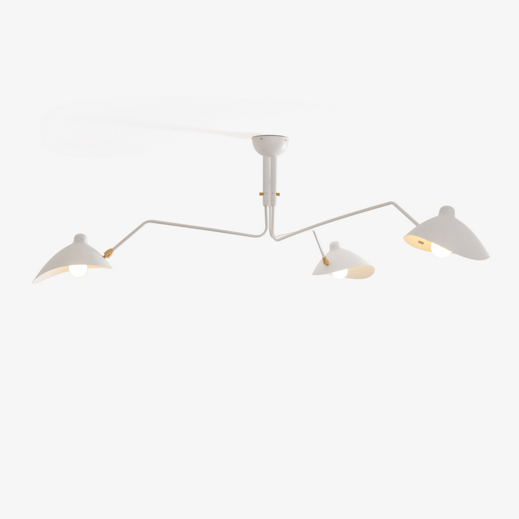 Serge Mouille Multi-Arm Spider Ceiling Light