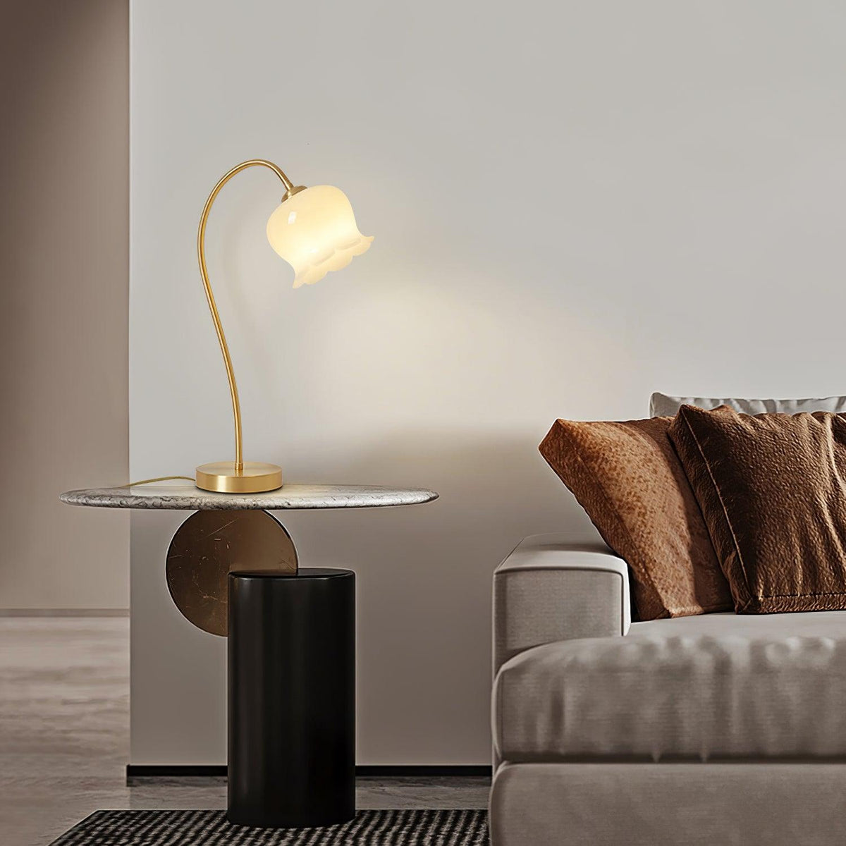 Siena Brass Table Lamp — product view 2