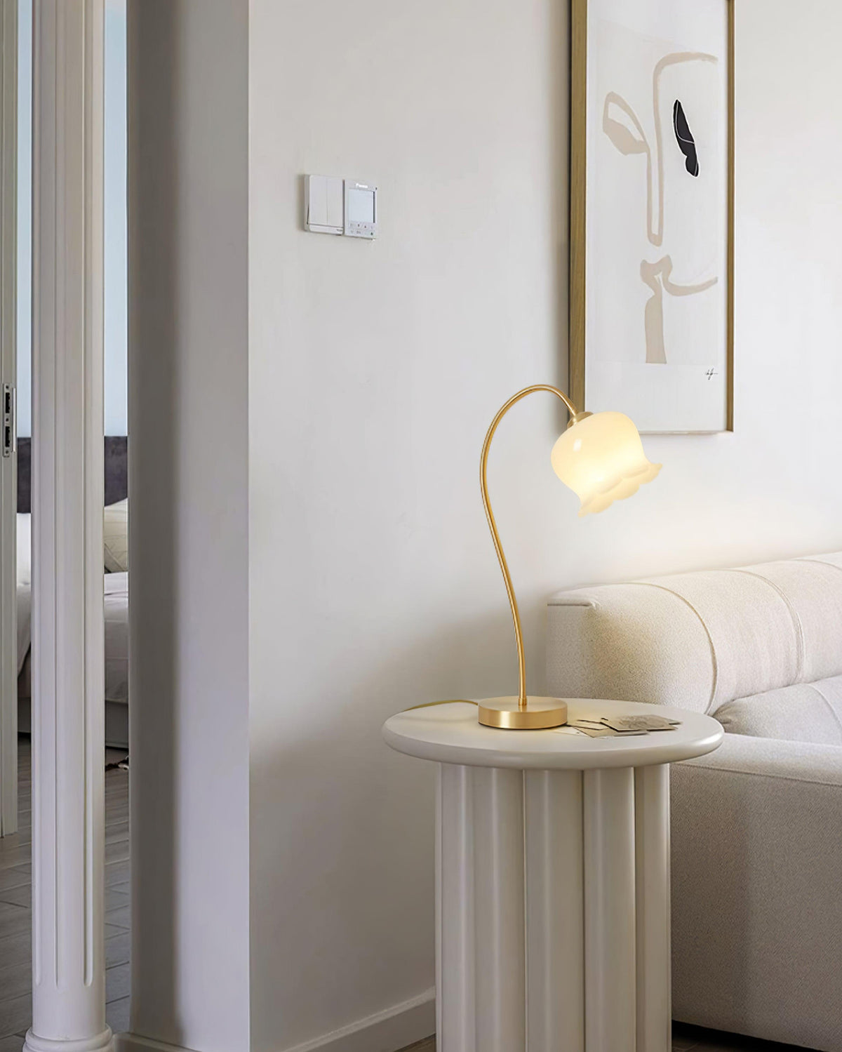 Siena Brass Table Lamp — product view 4