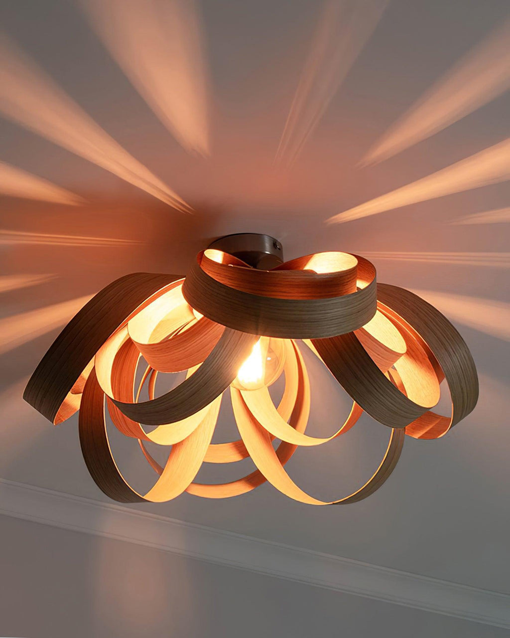Skipper Wood Ceiling Light — product view 4
