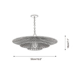 Solayne Metal Chandelier — product view 4