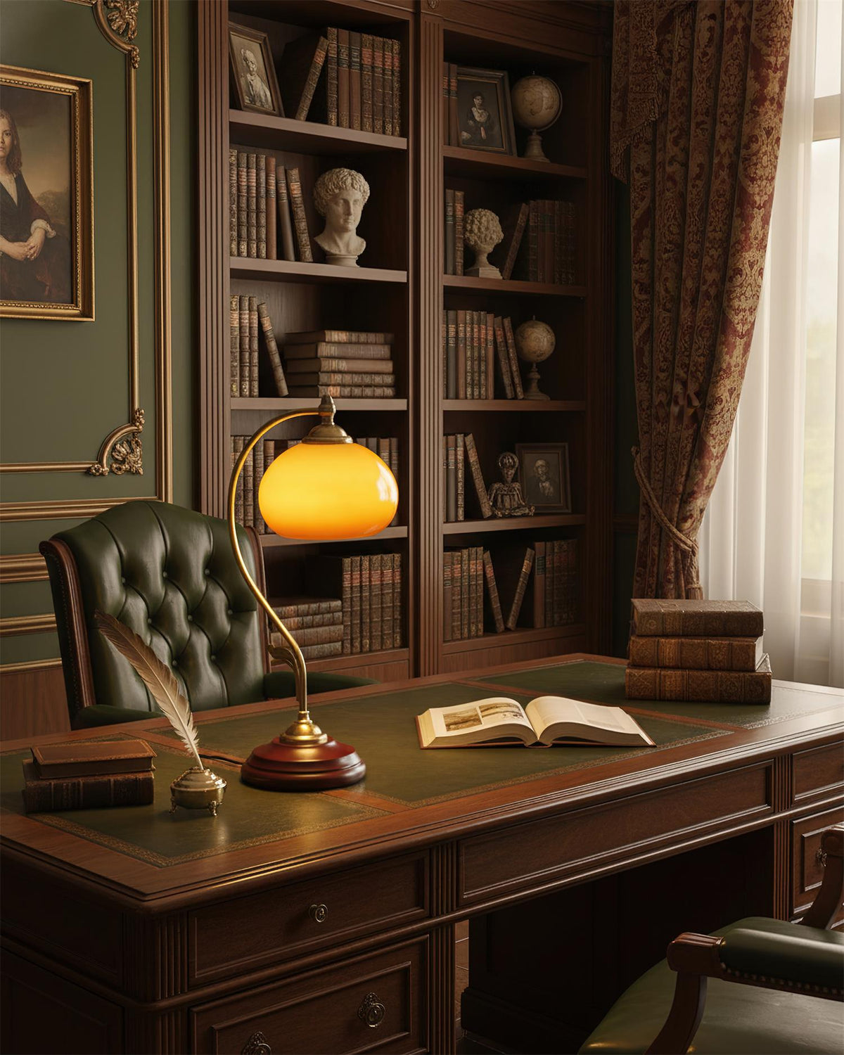 Solenne Glass Table Lamp — product view 4