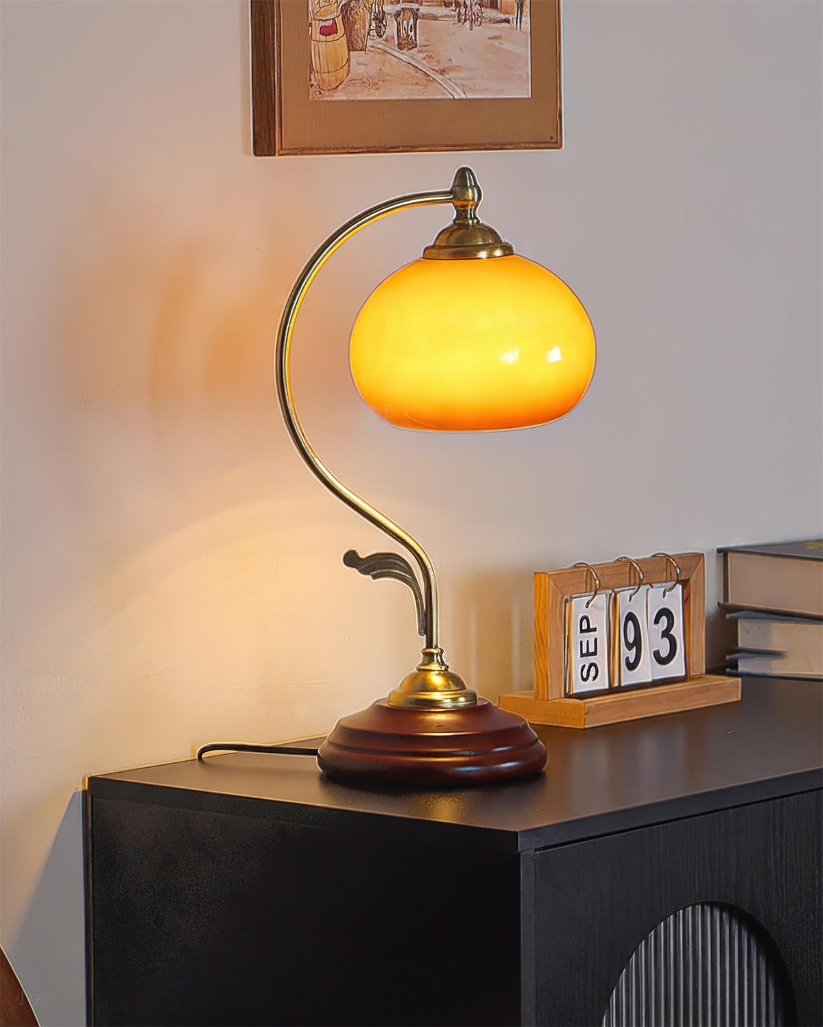 Solenne Glass Table Lamp — product view 6