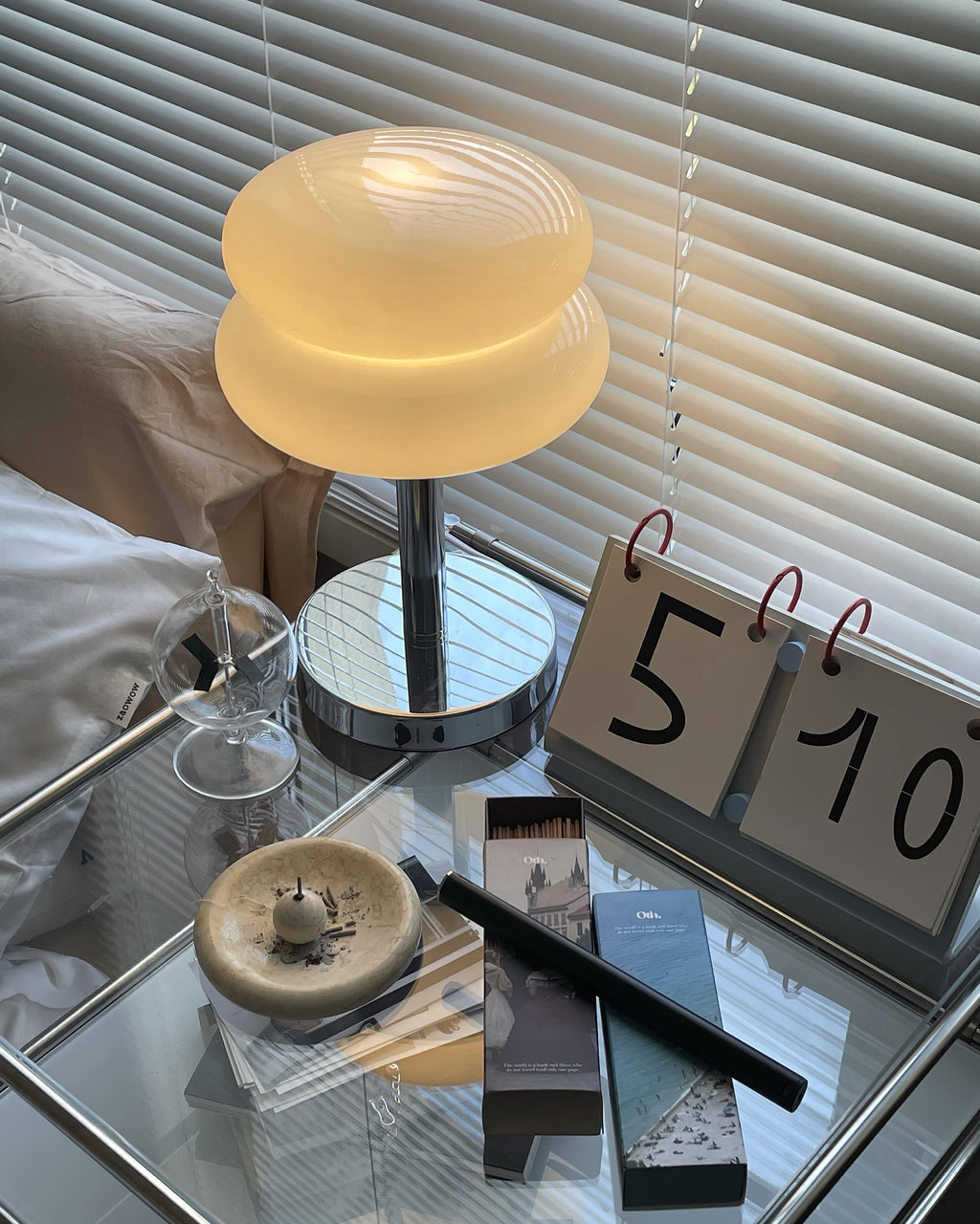 Sonika Glass Table Lamp — product view 19