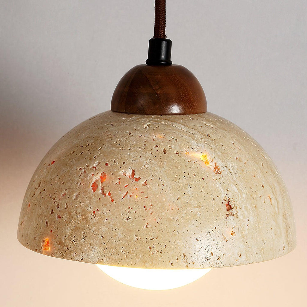 Soren Travertine Pendant Lamp — product view 19