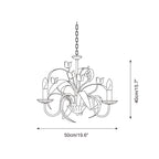 Springeau Metal Chandelier — product view 5