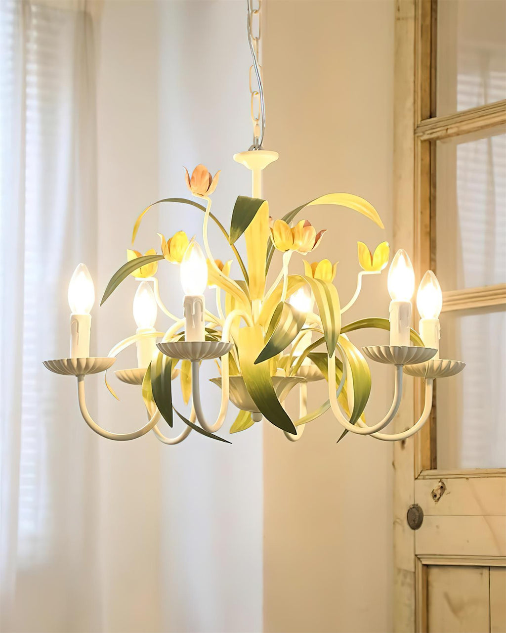 Springeau Metal Chandelier — product view 4