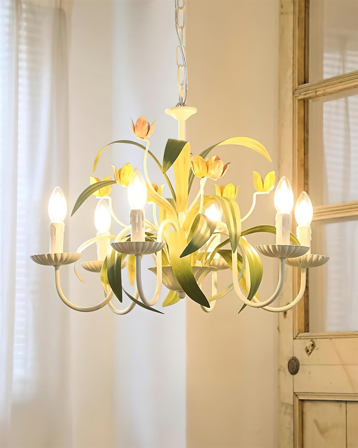 Springeau Metal Chandelier — product view 4