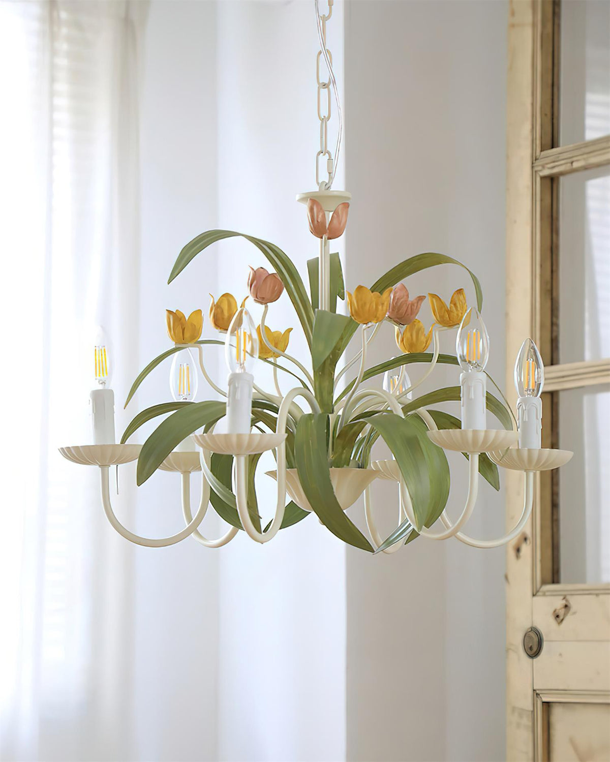 Springeau Metal Chandelier — product view 7