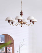 Stacey Wood Chandelier — product view 9