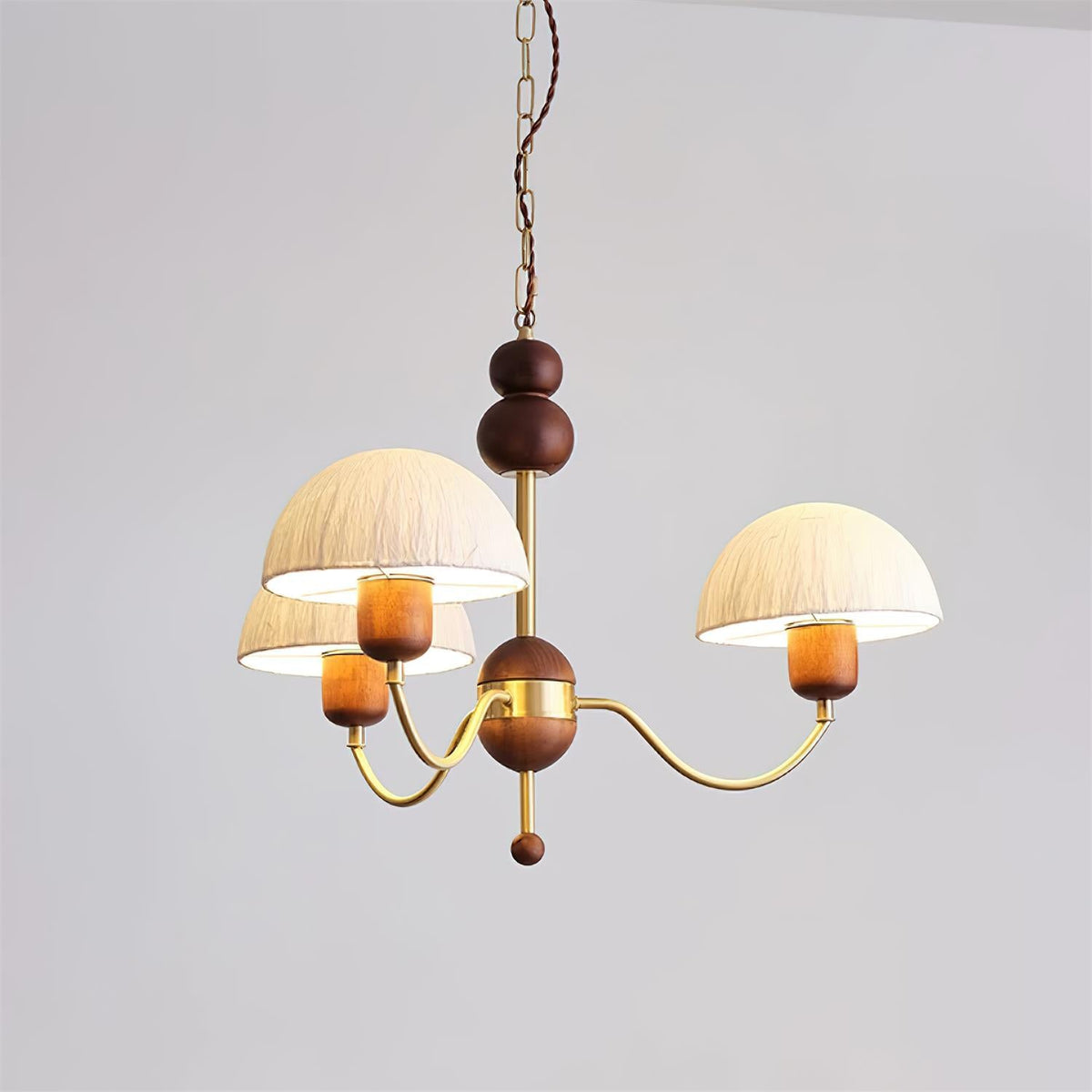 Stacey Wood Chandelier — product view 10
